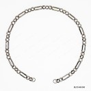 Belcher Rolo Half Round wire Alternating 3-1 Chain