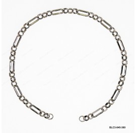 Belcher Rolo Half Round wire Alternating 3-1 Chain