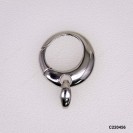 Handmade Casting Round Push-in open Hinged Triggerless Clasp 18mm