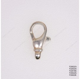 Italian Handmade Casting Trigger Clasp with fixed End Hole