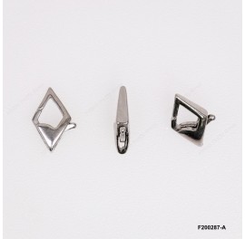 Microfusa Casting rhombic Clasp ~9x16.2mm