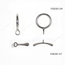 F200301, Casting Toggle Clasp T-BAR ~10mm
