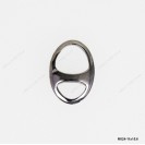 M024, Handmade Casting Oval Push-in open Hinged Triggerless Clasp