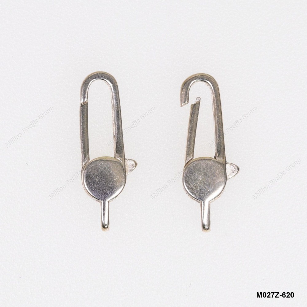 M027, Long Rectangle Trigger Clasp Size ~6.2x21.2mm [Rectangle fix ring included]