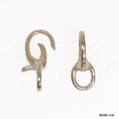 M028, Pear shape Trigger Clasp Pear Shape With Open Round Ring ~11.3x23.5mm [Oval Fix End Ring included]