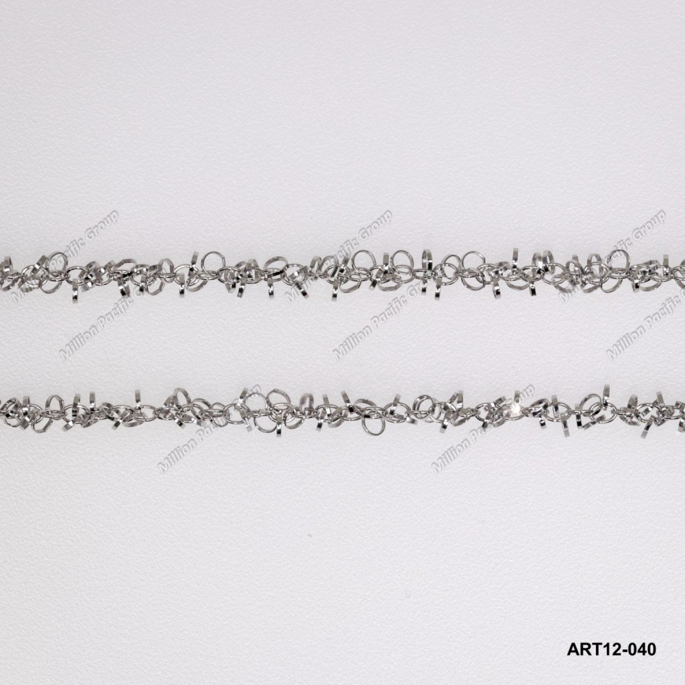 Oval Rolo Cable Anchor Chain with Round Dancing Rings