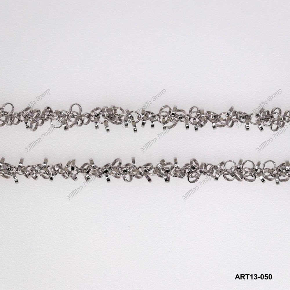 Round Rolo Cable Anchor Chain with Round Dancing Rings