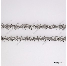 Round Rolo Cable Anchor Chain with Round Dancing Rings