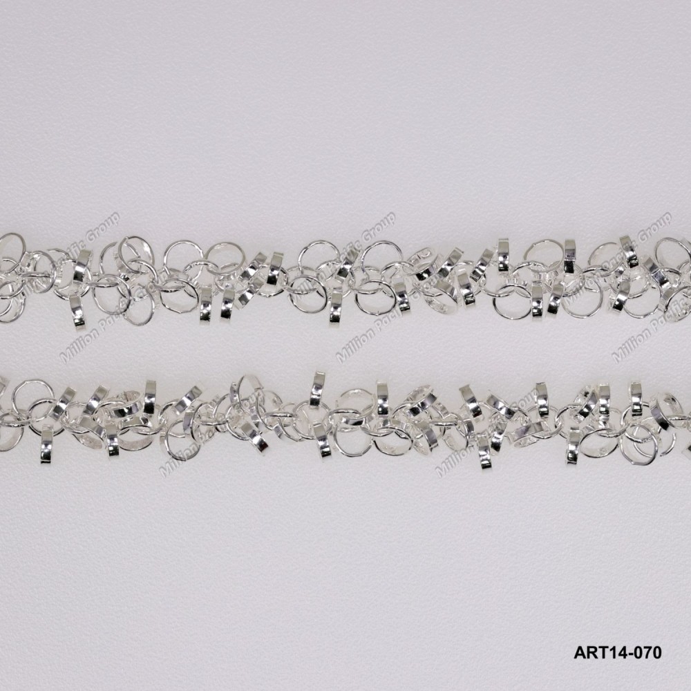 Round Rolo Cable Anchor Chain with Round Dancing Rings