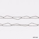 Triangle shape diamound cut Small Design chain