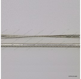 CVF9-210, Flat Oval Foxtail Chain width ~4mm