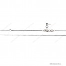 4DC ROLO Cable Anchor Forzatina Necklace ~1.1mm