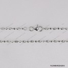 Oval Bead Wave Cut and Round 8DC Alternating Chain