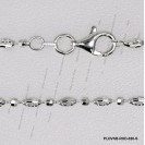 Oval Bead Wave Cut and Round 8DC Alternating Chain