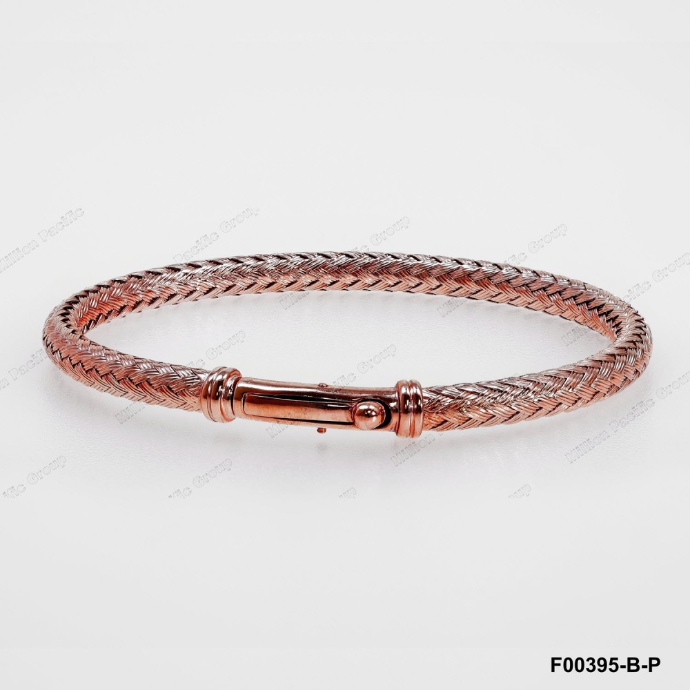 F00395, Italian Round Chain 4.6mm Bangle