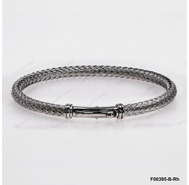 F00395, Italian Round Chain 4.6mm Bangle