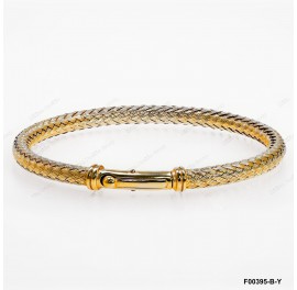 F00395, Italian Round Chain 4.6mm Bangle