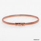 F00397, Italian Flat Chain 3.6mm Bangle