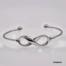 Open wire Infinity Bangle 2.5mm