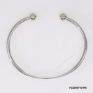 Open wire Plate Customized Bangle 2.5mm