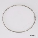 Oval Plain Bangle 4.2mm