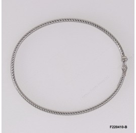 Rectangular Twilling Bangle 4mm