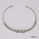 Open Wire design beads Bangle 1.4mm