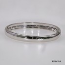 Oval Plain Bangle 8.3mm