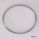 Oval Plain Bangle 8.3mm