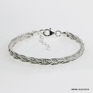 OMTW3L-130-290, 3 lines DC Round Omega Braided Round bangle ~2.9mm