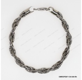 OMROPE6F-130-540, 6 DC Round Omega Round Rope by line ~5.4mm Bangle