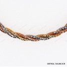 OMTW3L-130-290, 3 DC Round Omega Round Rope by line ~2.9mm Bangle