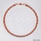OMTW3L-130-290, 3 DC Round Omega Braided Round bangle ~2.9mm
