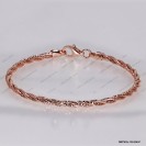 OMTW3L-130-290, 3 DC Round Omega Braided Round bangle ~2.9mm