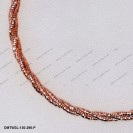OMTW3L-130-290, 3 DC Round Omega Braided Round bangle ~2.9mm