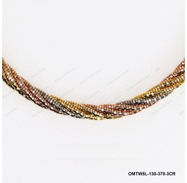 OMTW5L-130-370, 5 DC Round Omega Round Rope by line ~3.7mm Bangle