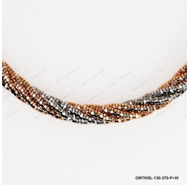 OMTW5L-130-370, 5 DC Round Omega Round Rope by line ~3.7mm Bangle