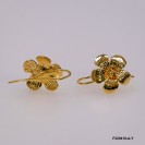 Flower Earring Wire Ear Hooks