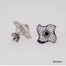 Geometric Fan Blade Earring by Laser cut ~12.30mm
