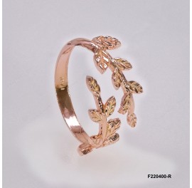 Leaves Open Ring ~6.4mm