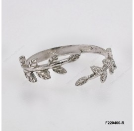 Leaves Open Ring ~6.4mm