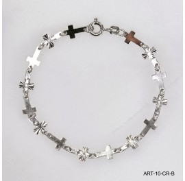 Sun DC Cross Alternating Bracelet