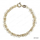 Round Rolo Cable Anchor Chain with Round Dancing Rings