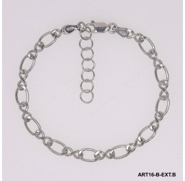 Flat DC Infinity Alternating Chain