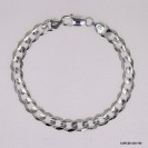 Both side Concave Curb 6DC Man Bracelet Necklace ~7.80mm
