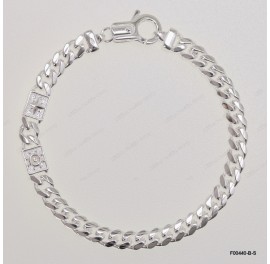 F00440, 6.2mm Miami CUBAN chain 2 elements design Bracelet