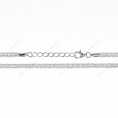 Sparkling Double Rock / Margherita Chain with Extender Bracelet
