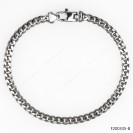 F200335,  Design Bracelet in Curb with Oval Diamond Cut Miami CUBAN Hip Hop Chain