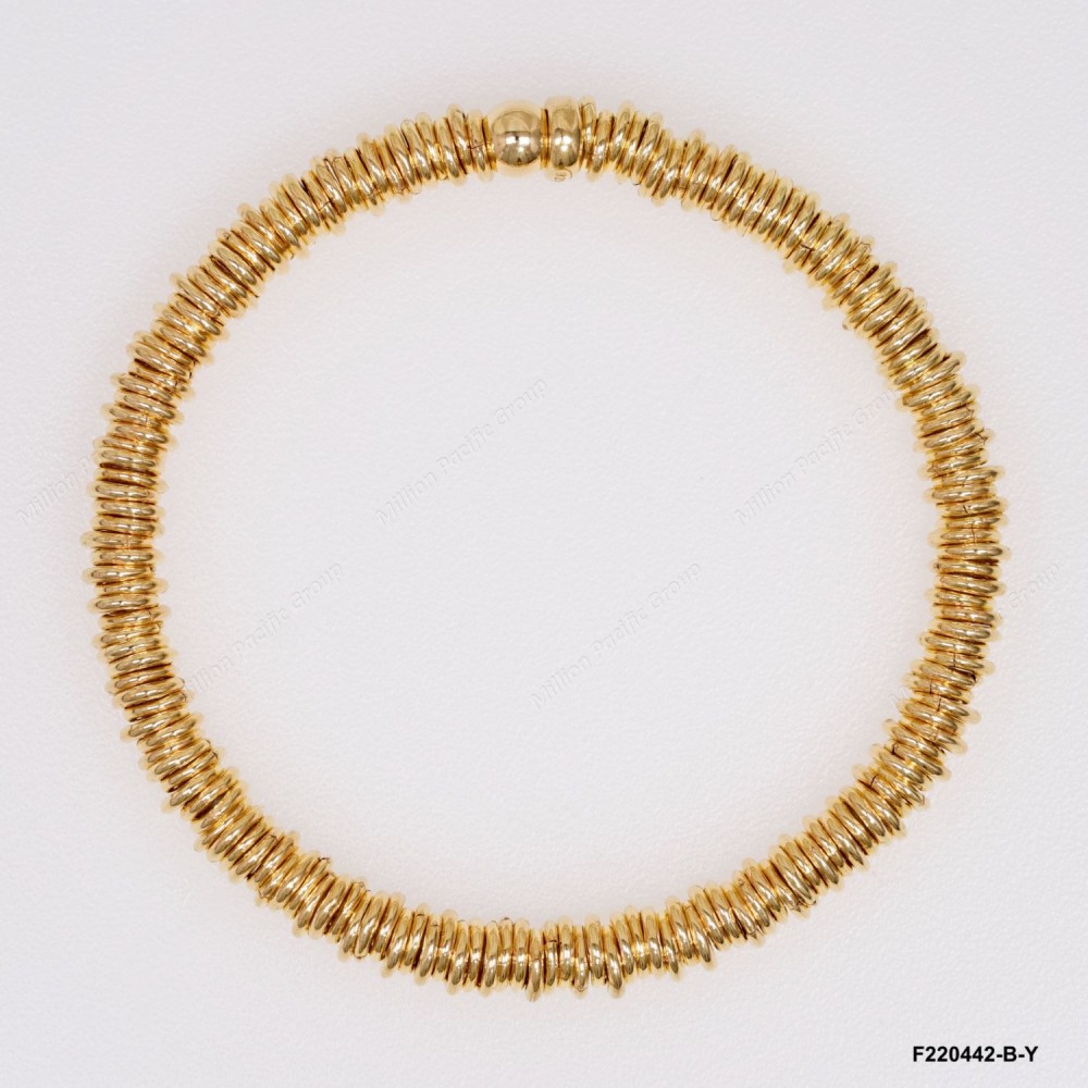 Round Ring Elastic Bracelet ~4.8mm