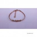 3 Round DC Omega Moon DC and Round Beads with Extender B Bracelet